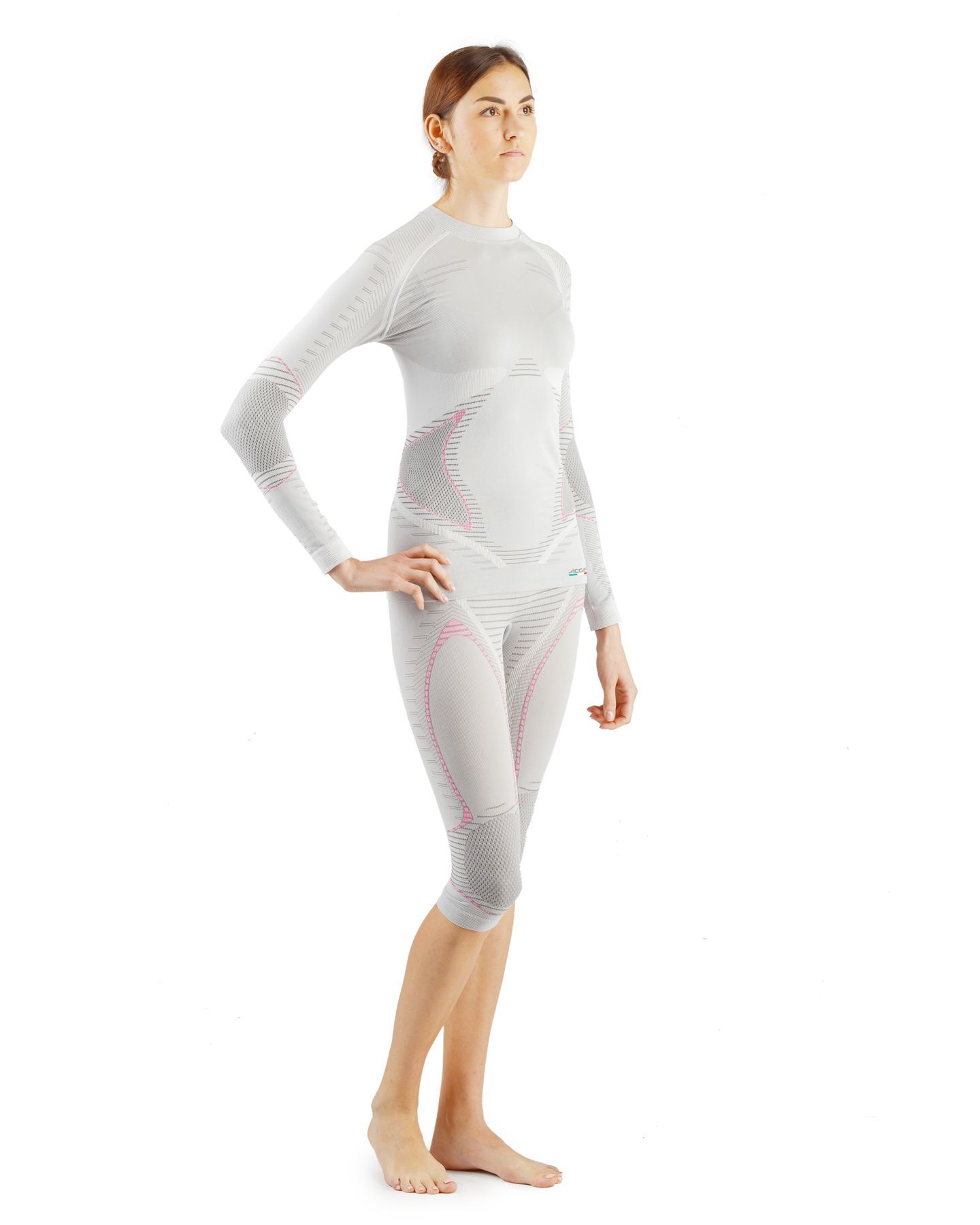 Термоштани 3/4 жіночі Accapi X-Country 3/4, Silver р. XS/S (ACC А654.950-XSS) - 6 - Robinzon.ua