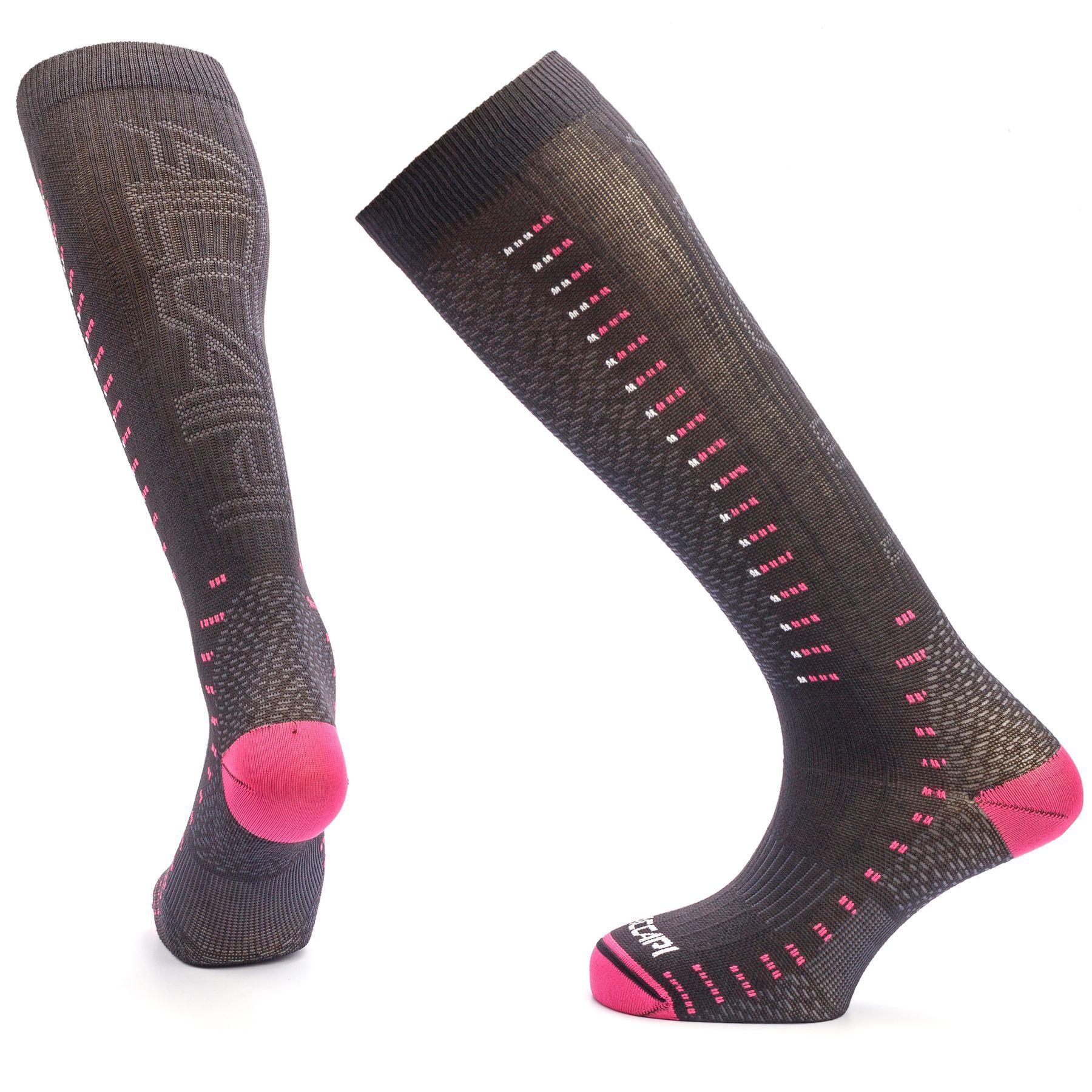 Термошкарпетки Accapi Ski Ergoracing, Black/Cyclamen, 37-39 (ACC H0904.934-I) - Robinzon.ua