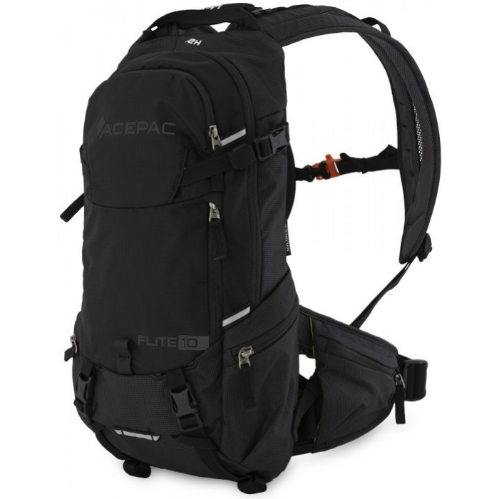 Рюкзак велосипедний Acepac Flite 10, Black (ACPC 206501) - Robinzon.ua