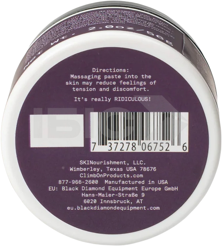 Мазь від болю Black Diamond RIDICULOUS PASTE 2 oz (56.7 g), (CO 640007.0000) - 5 - Robinzon.ua