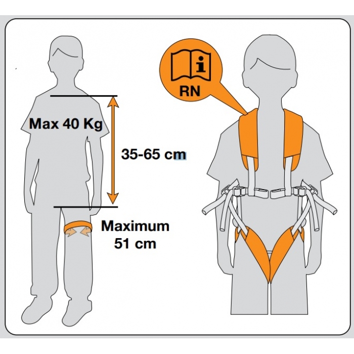 Система страховочная Black Diamond Kids' Momentum, Azul (BD 651109.4004) - 2 - Robinzon.ua