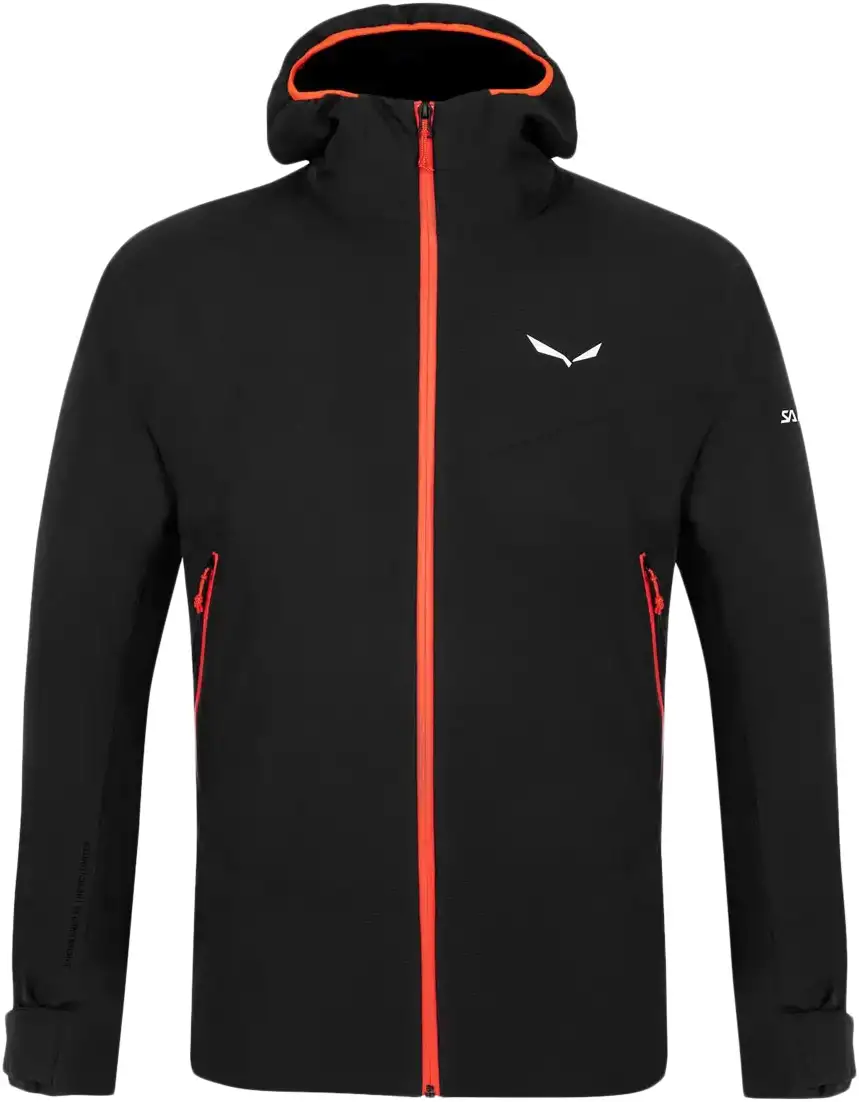 Мембранная мужская куртка для треккинга Salewa Puez PTX 2L M Jacket, black, 46/S (283740911) - Robinzon.ua