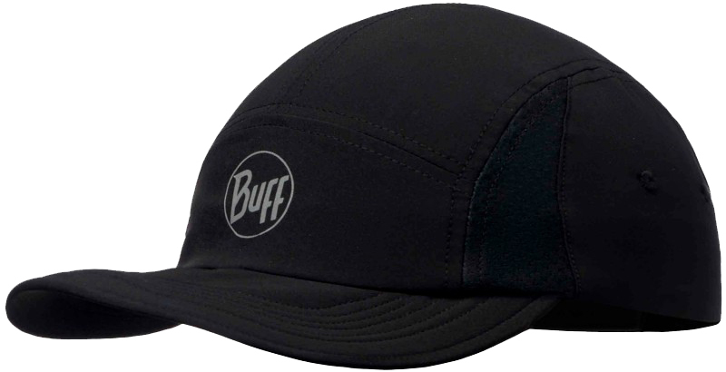 Кепка Buff Run Cap, Solid Black (BU 117189.999.10.00) - Robinzon.ua