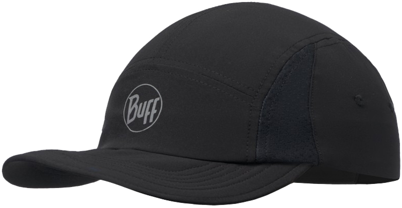 Кепка Buff Run Cap, Solid R-Black (BU 119490.999.10.00) - Robinzon.ua