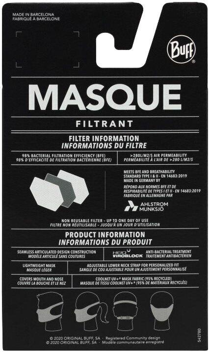 Шапка Buff Microfiber & Polar Hat, Hollow Pink (BU 123847.538.10.00) - 2 - Robinzon.ua