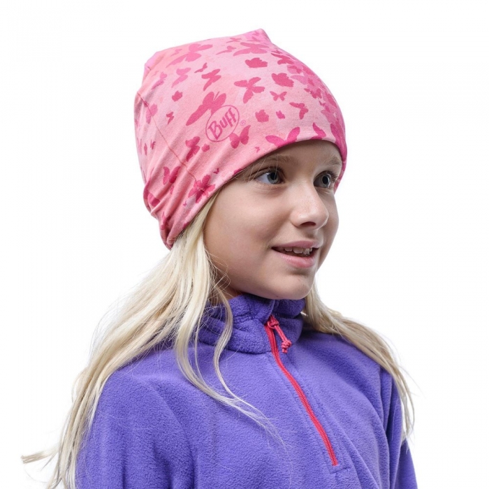 Шапка дитяча (4-8) Buff Child Microfiber & Polar Hat, Butterfly Pink (BU 118803.538.10.00) - 1 - Robinzon.ua