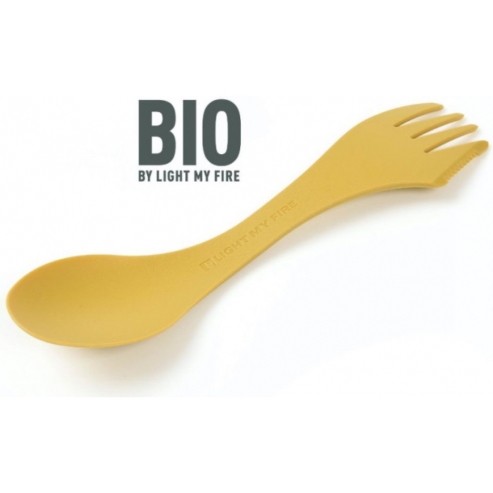 Ложка Light My Fire Spork Original BIO bulk, Musty Yellow (LMF 2412410200) - Robinzon.ua