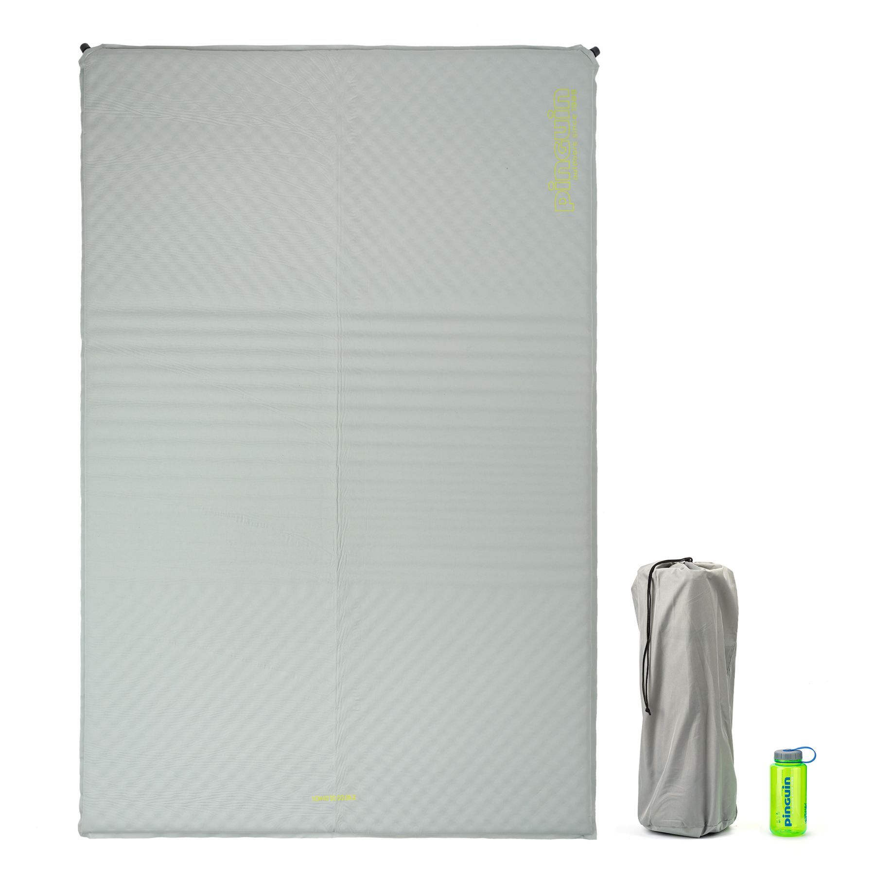 Самонадувний двомісний килимок Pinguin Nomad 50 Double, 198х130х5см, Grey (PNG 707.Grey) - Robinzon.ua