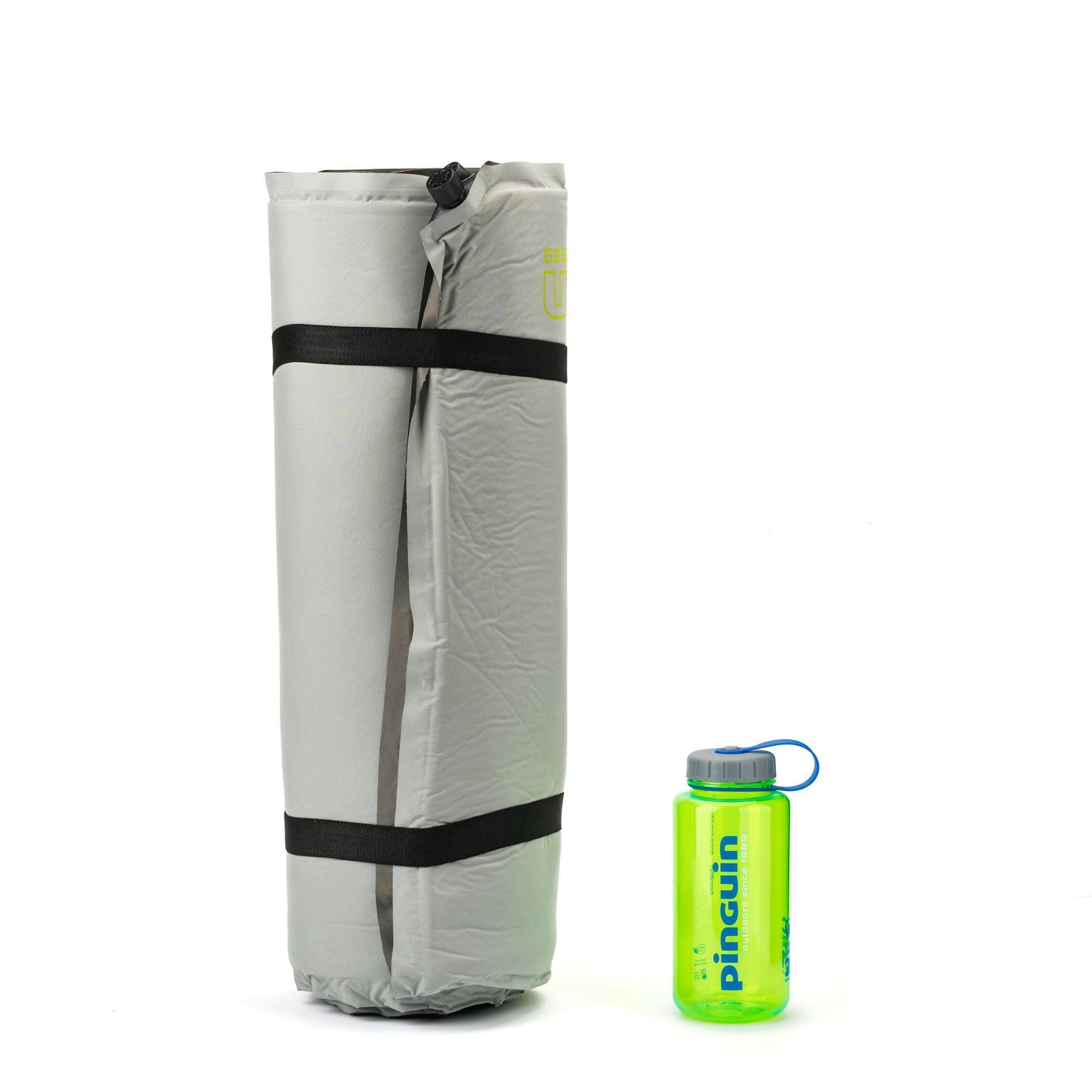 Самонадувний двомісний килимок Pinguin Nomad 50 Double, 198х130х5см, Grey (PNG 707.Grey) - 4 - Robinzon.ua