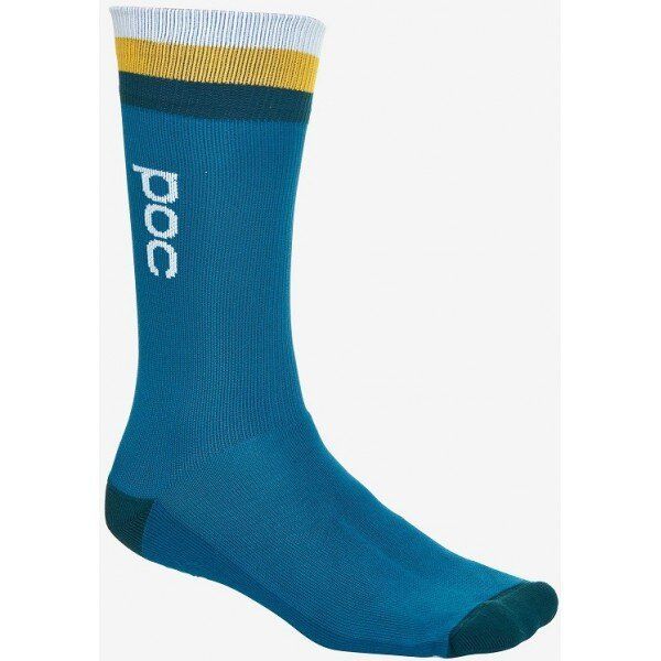 Шкарпетки велосипедні POC Essential Mid Length Sock, Antimony Multi Blue, S (PC 651338239SML1) - Robinzon.ua