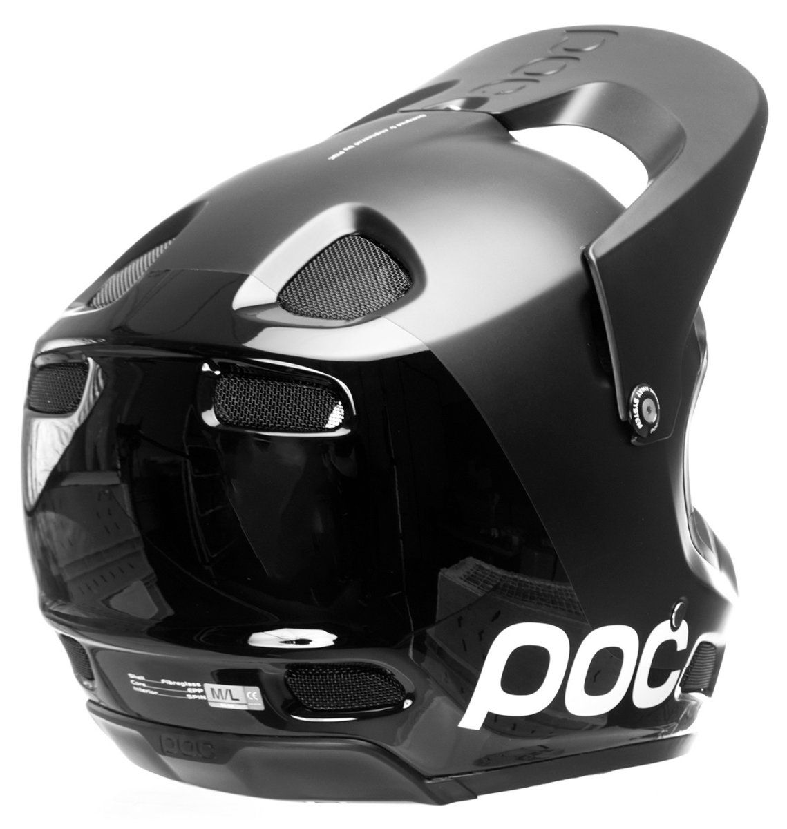 Велошолом POC Coron Air Spin, Uranium Black, XL/XXL (PC 106631002XLX1) - 3 - Robinzon.ua