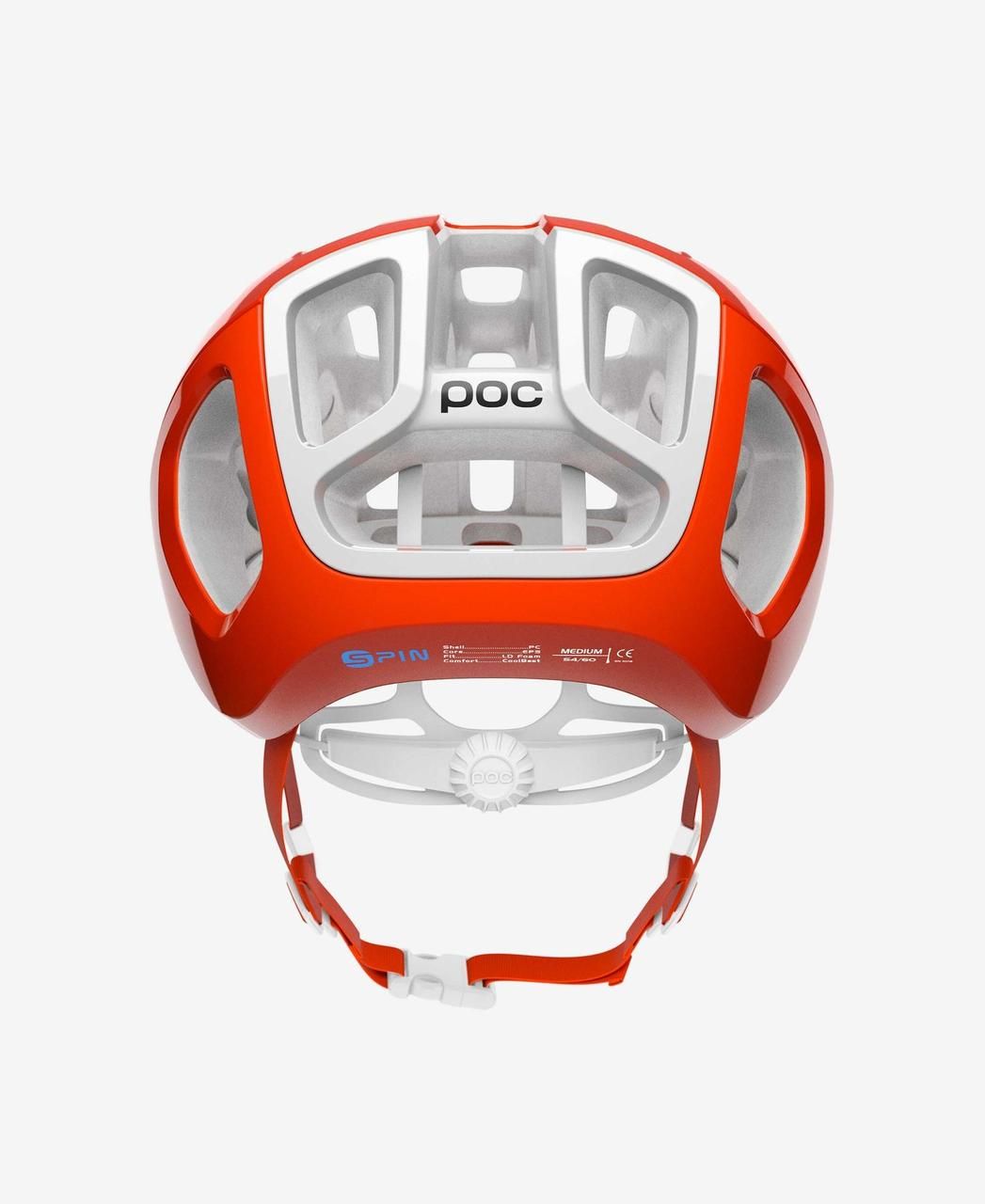 Шолом велосипедний POC Ventral Air Spin, Zink Orange AVIP, S (PC 106701211SML1) - 2 - Robinzon.ua