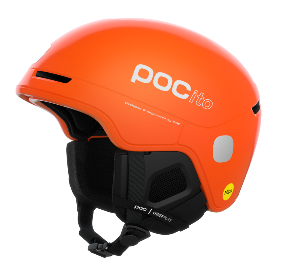 Дитячий шолом гірськолижний POC POCito Obex MIPS, Fluorescent Orange, XXS (PC 104749050XXS1) - Robinzon.ua