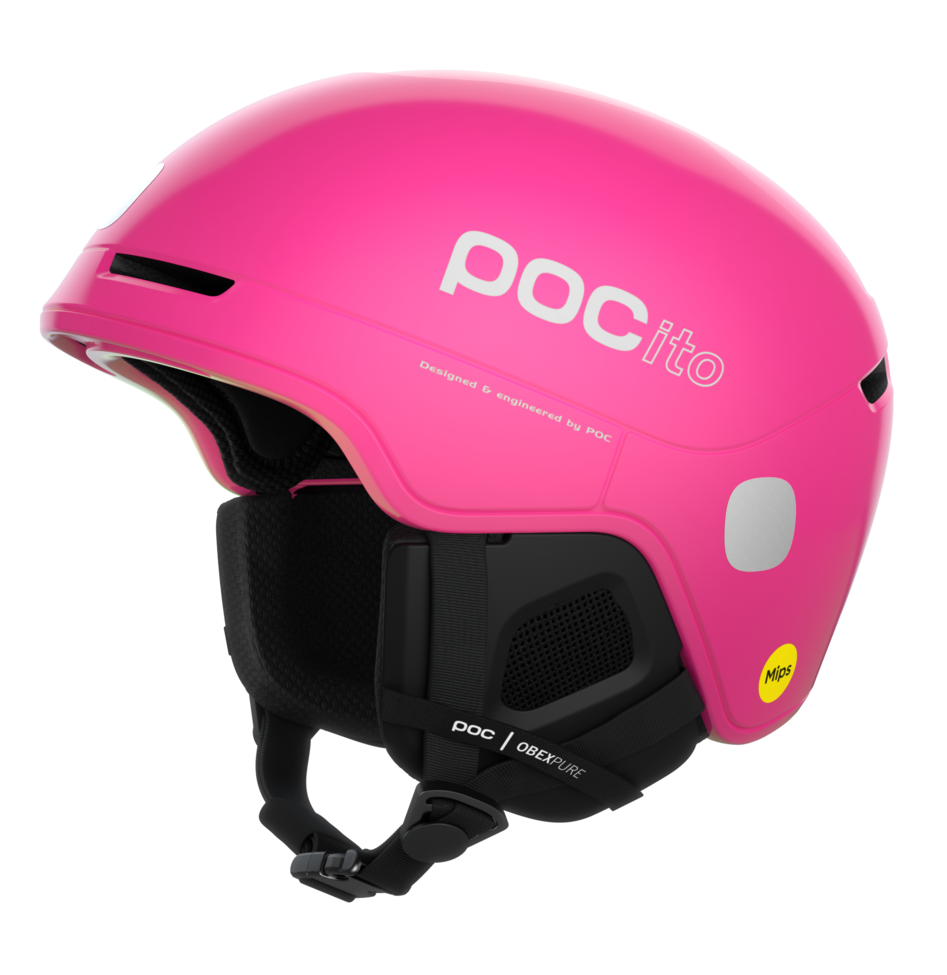 Дитячий шолом гірськолижний POC POCito Obex MIPS, Fluorescent Pink, XXS (PC 104749085XXS1) - Robinzon.ua