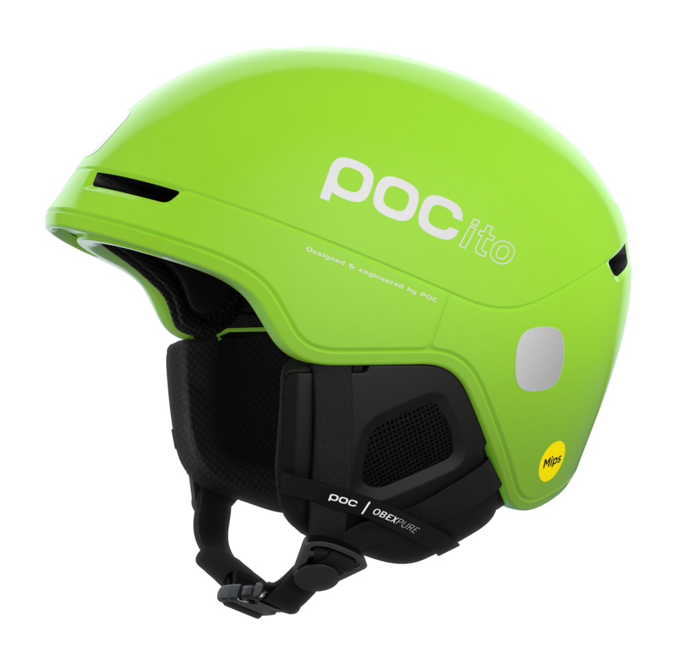 Дитячий шолом гірськолижний POC POCito Obex MIPS, Fluorescent Yellow/Green, XXS (PC 104748234XXS1) - Robinzon.ua