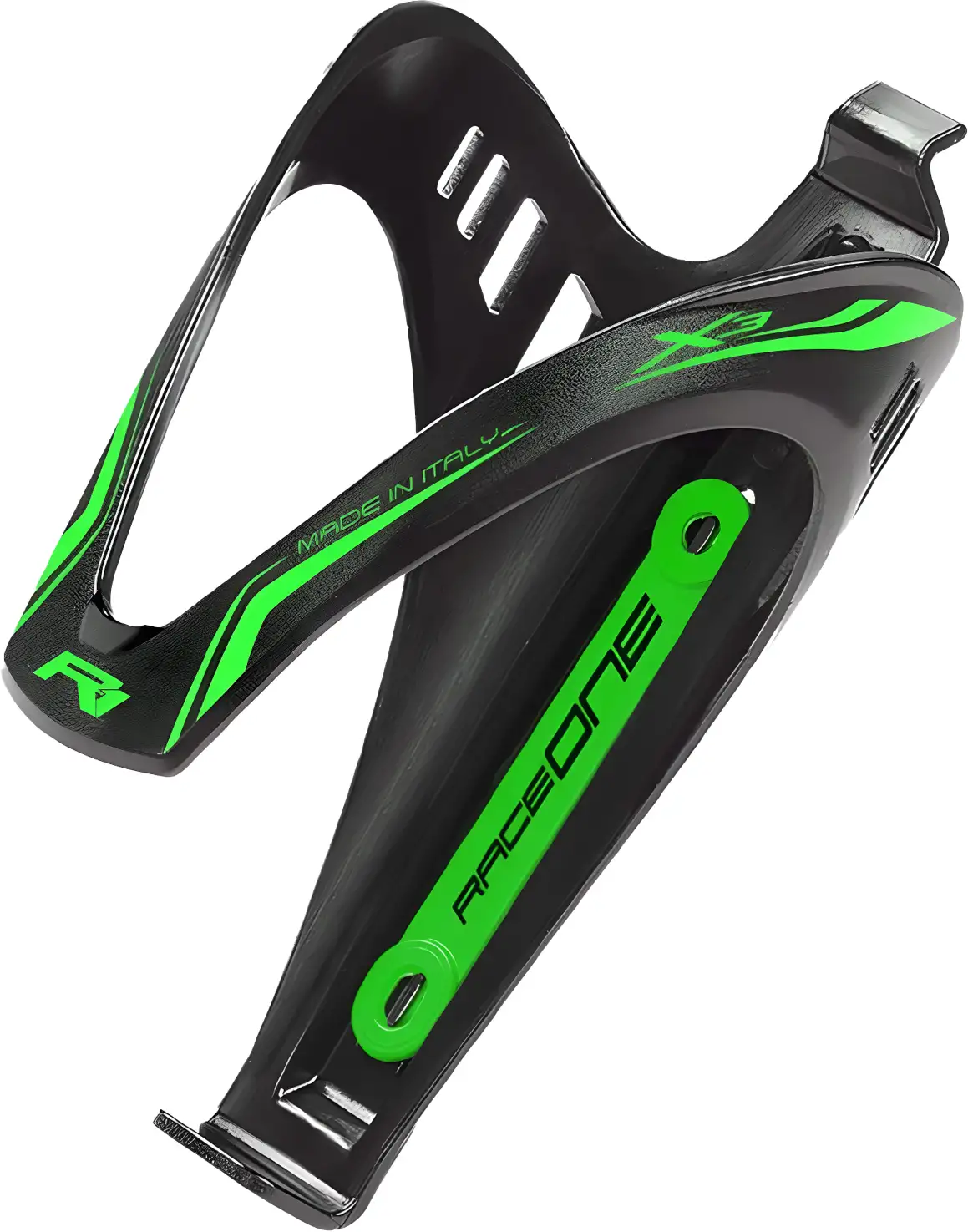 Cage X3 Matt AFT підфляжник (Black/Green Fluo) - Robinzon.ua