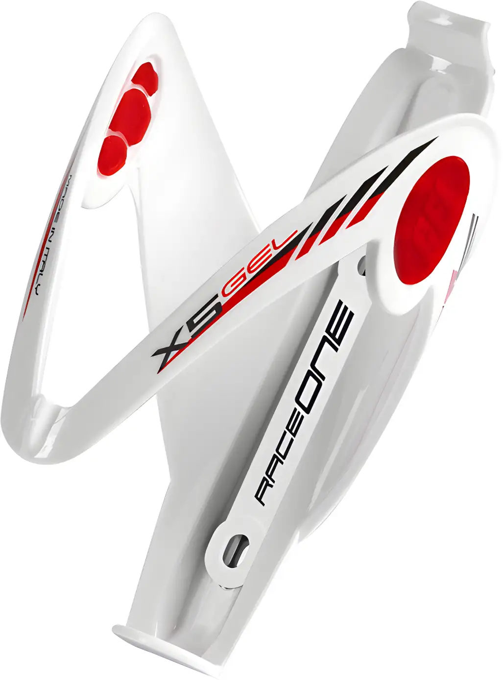 Cage X5 Glossy Gel AFT подфляжник (White/Red) - Robinzon.ua