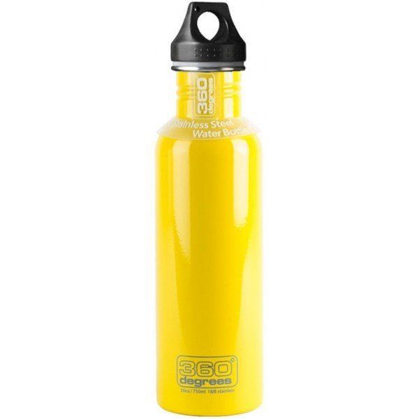 Фляга 360° degrees - Stainless Steel Bottle Yellow, 750 мл (STS 360SSB750YLW) - Robinzon.ua