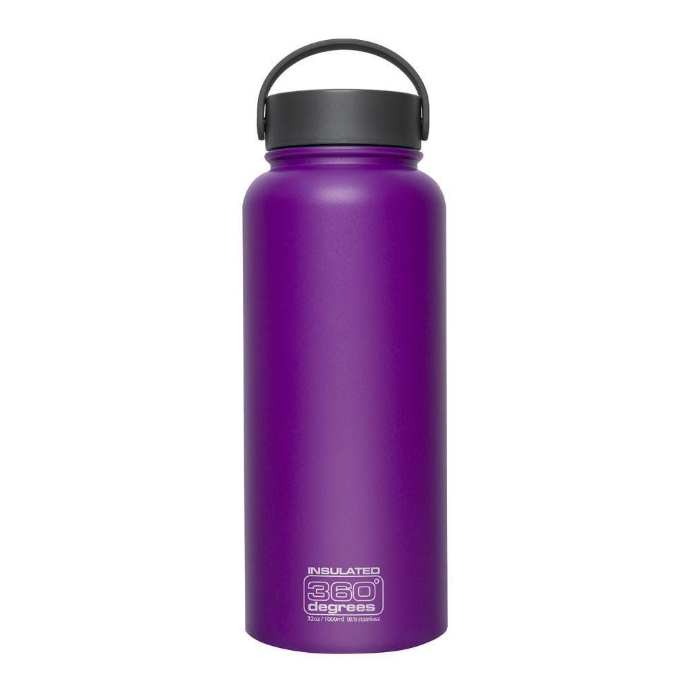 Термос 360° degrees - Wide Mouth Insulated Purple, 1000 мл (STS 360SSWMI1000PUR) - Robinzon.ua