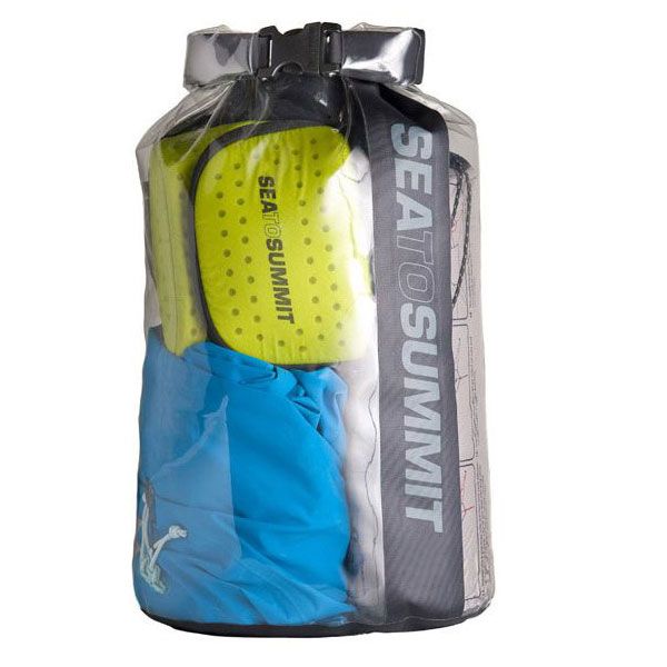 Гермомішок Stopper Dry Bag Clear Black, 13 л від Sea to Summit (STS ASDB13CLRBK) - 5 - Robinzon.ua