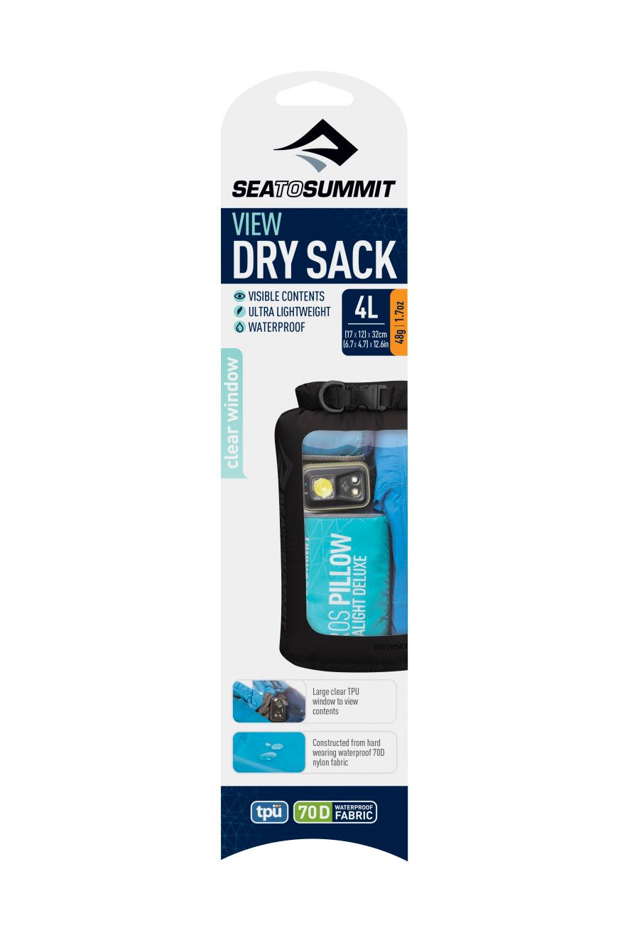 Гермомішок View Dry Sack Black, 35 л від Sea to Summit (STS AVDS35BK) - 2 - Robinzon.ua