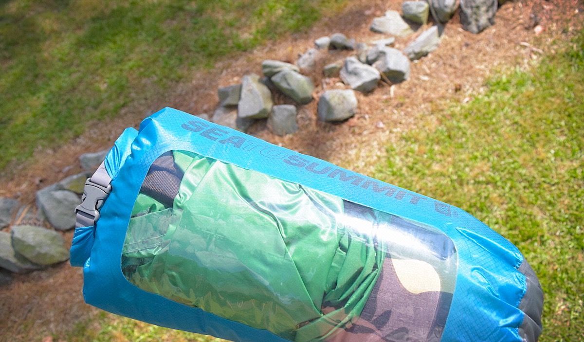 Гермомішок View Dry Sack Blue, 20 л від Sea to Summit (STS AVDS20BL) - 4 - Robinzon.ua