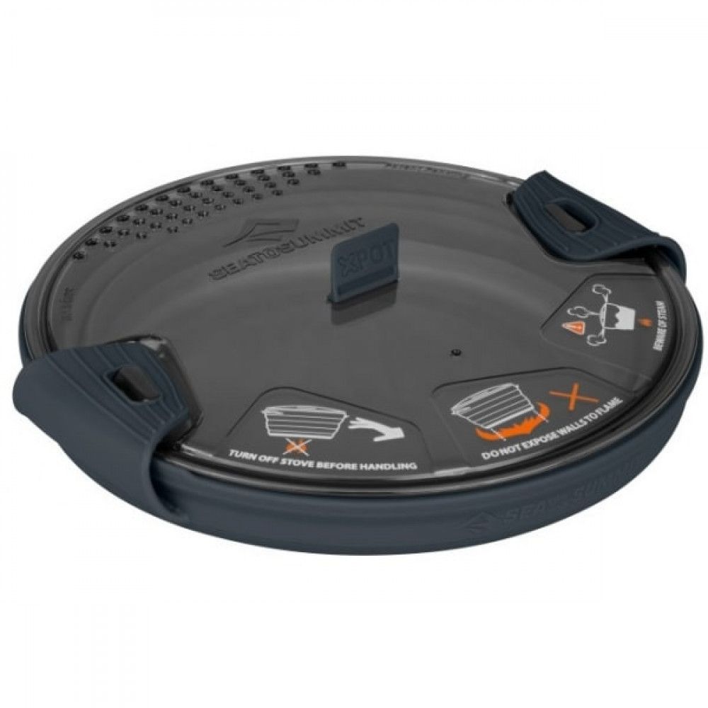 Кастрюля складная с алюминиевым дном X-Pot Navy, 4000 мл от Sea to Summit (STS AXPOT4.0NB) - 1 - Robinzon.ua