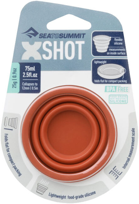 Кружка складная X-Shot, Rust, 75 мл от Sea to Summit (STS AXSHOTRU) - 1 - Robinzon.ua