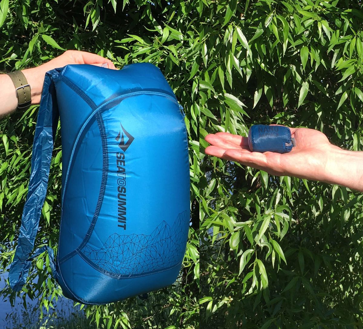 Складний рюкзак Ultra-Sil Nano DayPack 18, Dark Blue від Sea to Summit (STS A15DPDB) - 2 - Robinzon.ua