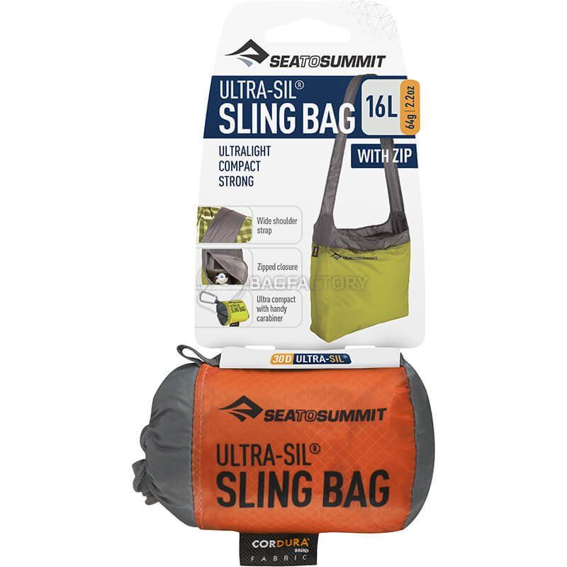 Сумка складна Ultra-Sil Sling Bag Orange, 16 л від Sea to Summit (STS AUSLINGBGOR) - 6 - Robinzon.ua