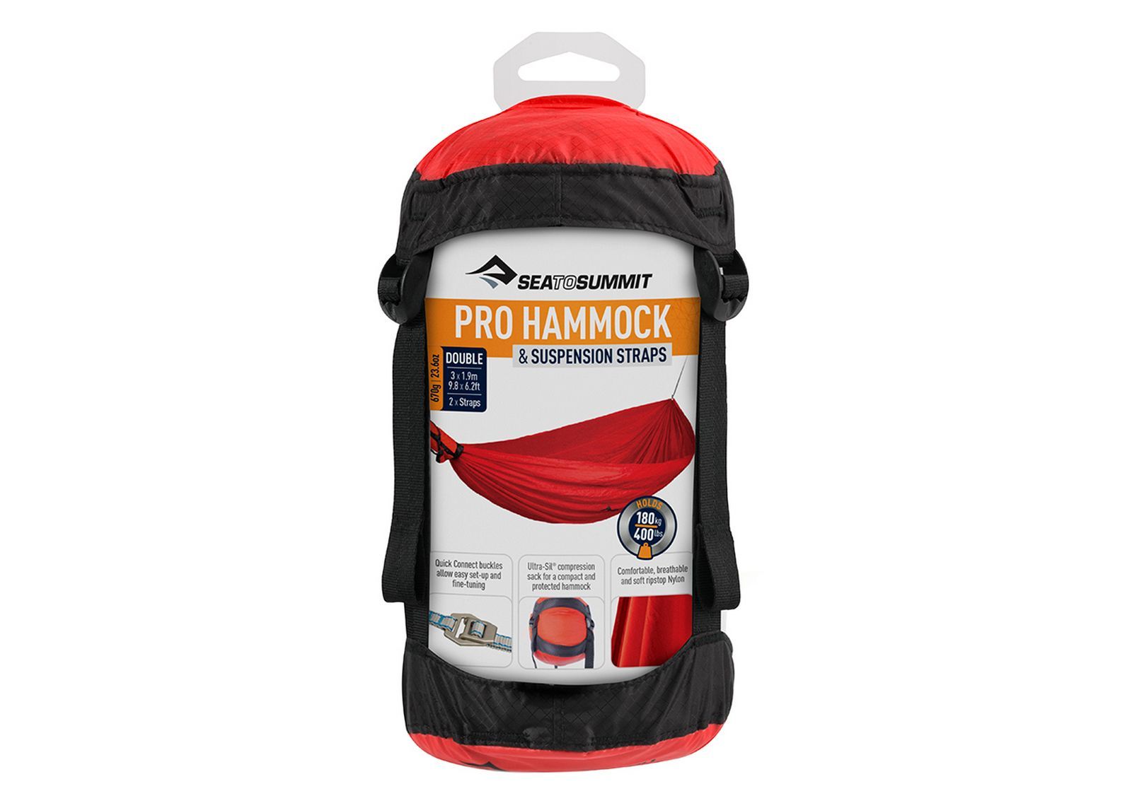 Гамак Hammock Set Pro Double від Sea To Summit; двомісний; Olive (STS AHAMSETDOL) - 4 - Robinzon.ua