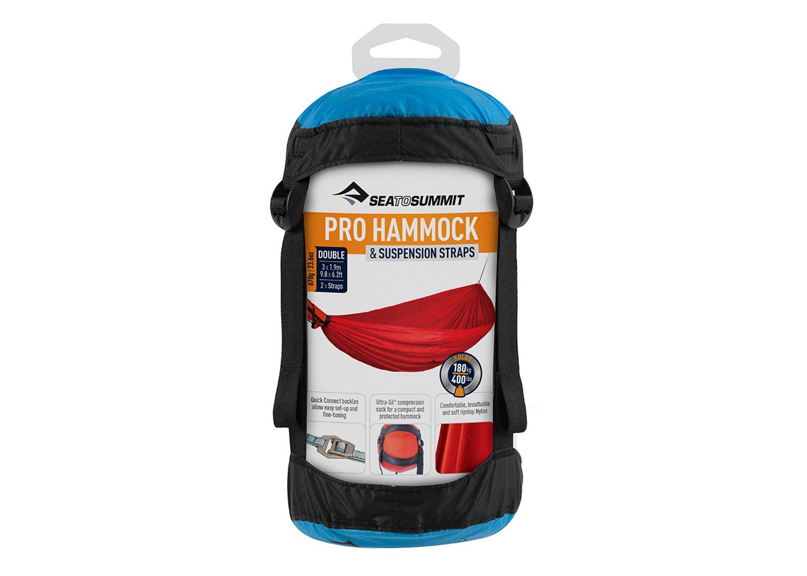 Гамак Hammock Set Pro Single Olive від Sea To Summit; одномісний; (STS AHAMSETSOL) - 3 - Robinzon.ua