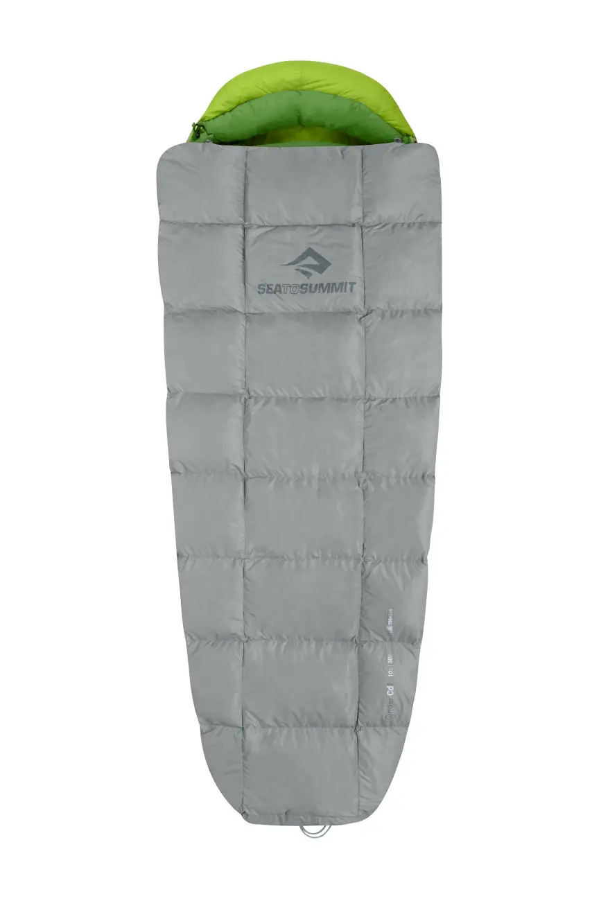Cinder CdII Quilt спальник-квилт (Pale Grey, Regular) - 2 - Robinzon.ua