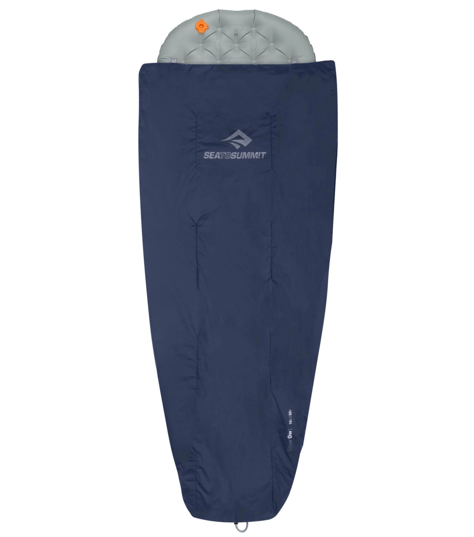 Glow Gw1 Quilt спальник-квилт (Dark Sapphire/Grey, Long) - 3 - Robinzon.ua