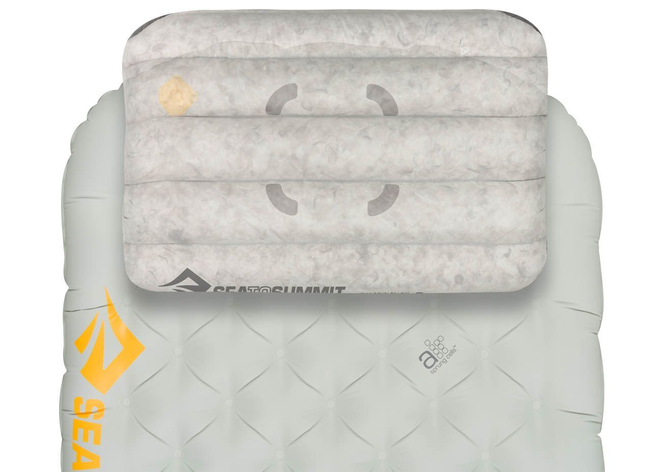 Надувний килимок Ether Light XT Mat, 183х55х10см, Grey від Sea to Summit (STS AMELXTR) - 6 - Robinzon.ua