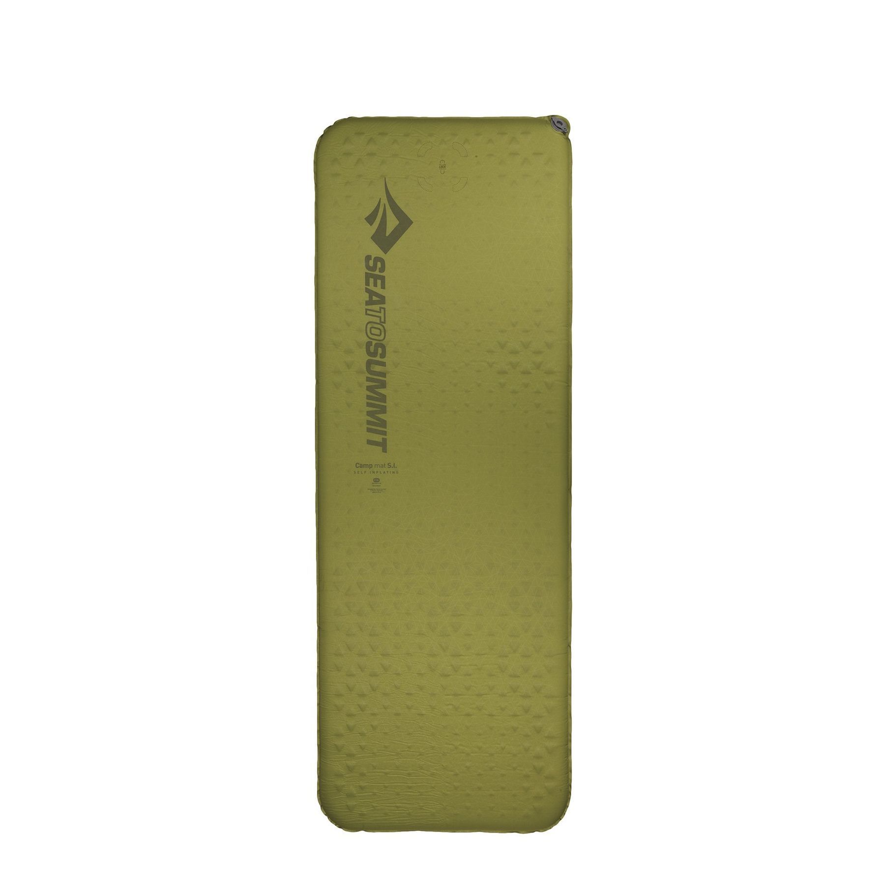 Самонадувающийся коврик Sea to Summit Camp Mat, 198х64х3.8см, Olive (STS AMSICMRL) - Robinzon.ua