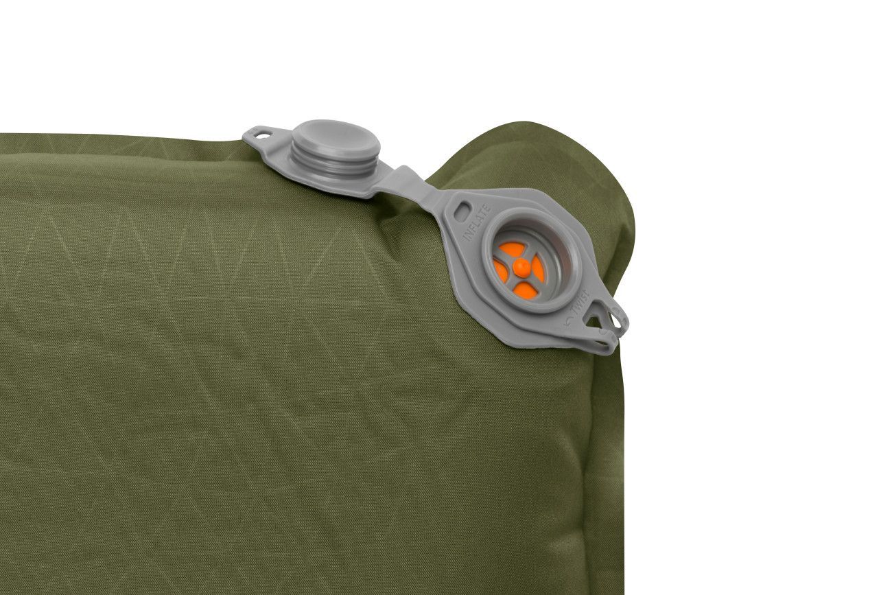 Self Inflating Camp Plus Mat коврик самонадувающийся 75mm (Moss, Rectangular Regular Wide) - 6 - Robinzon.ua