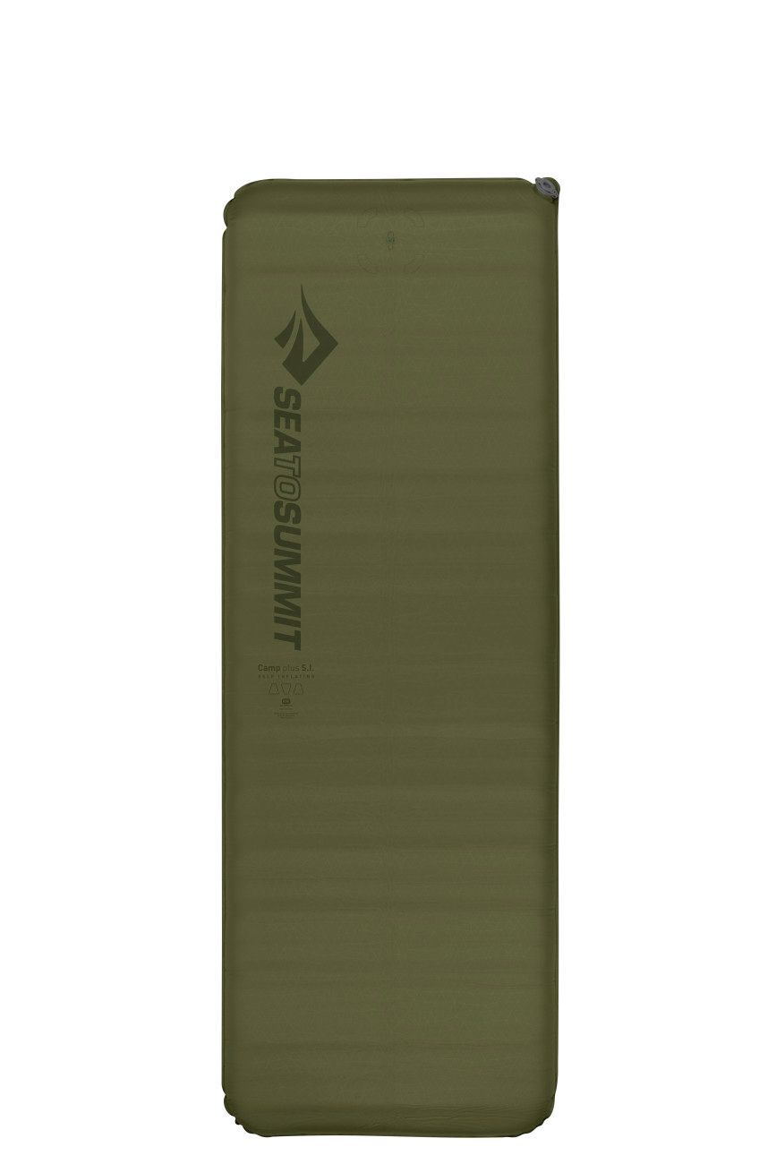 Self Inflating Camp Plus Mat коврик самонадувающийся 75mm (Moss, Rectangular Regular Wide) - Robinzon.ua