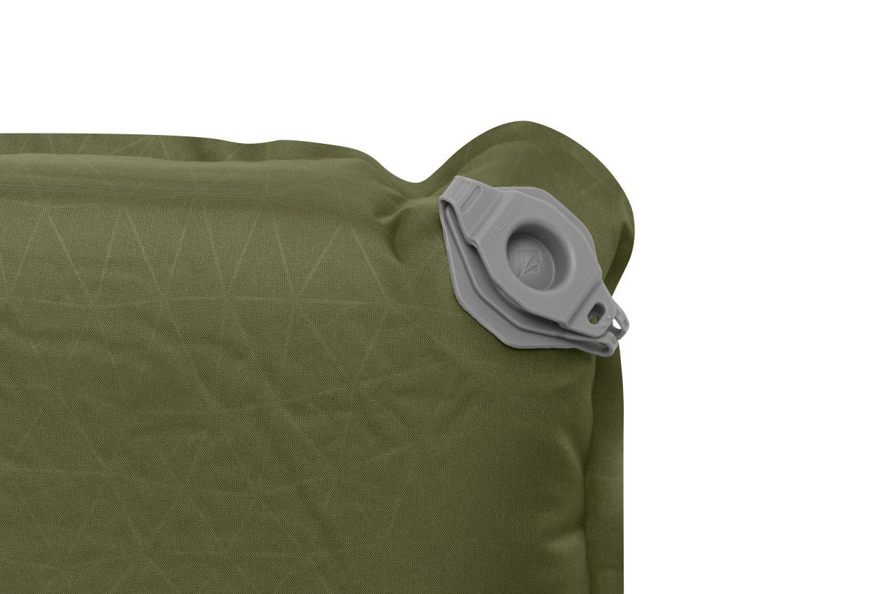Self Inflating Camp Plus Mat коврик самонадувающийся 75mm (Moss, Rectangular Regular Wide) - 5 - Robinzon.ua