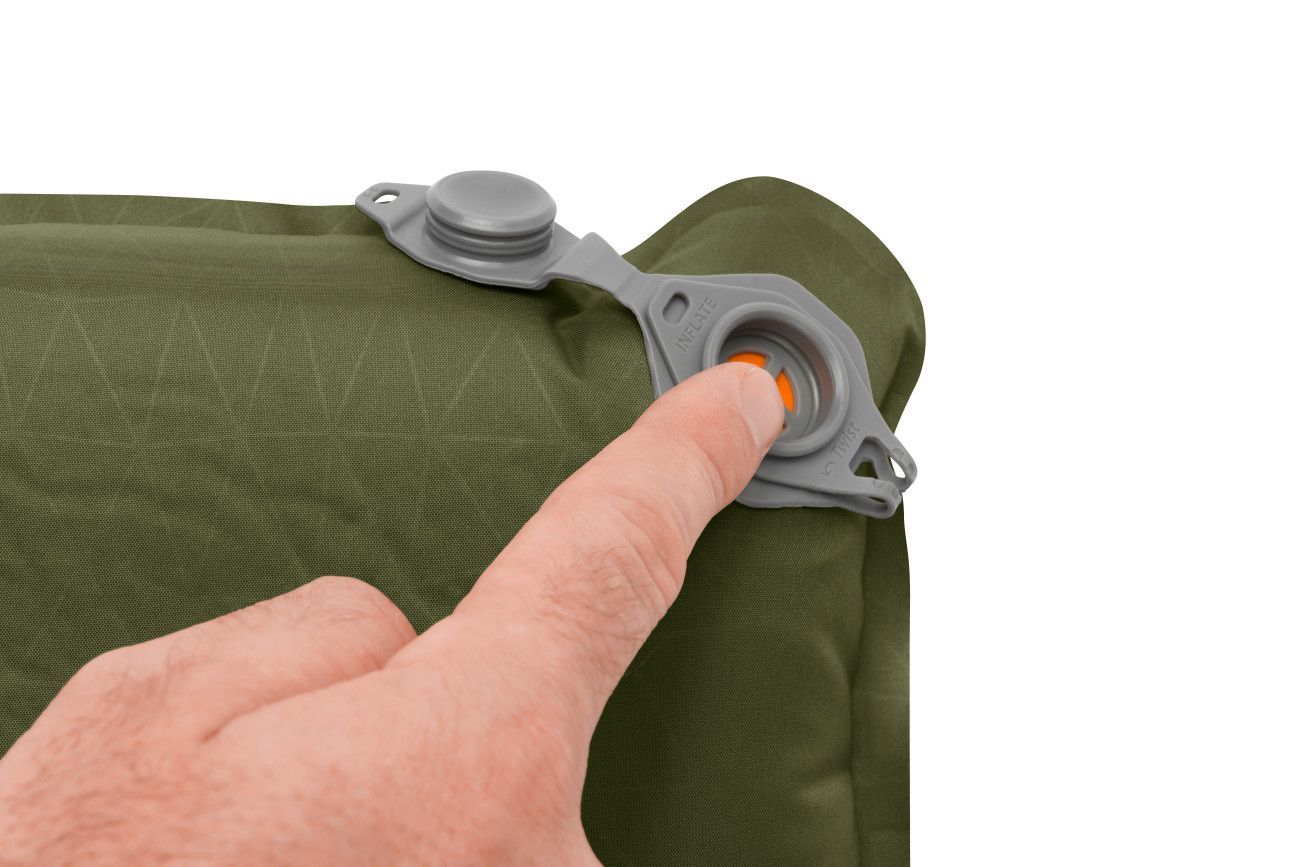 Self Inflating Camp Plus Mat коврик самонадувающийся 75mm (Moss, Rectangular Regular Wide) - 7 - Robinzon.ua