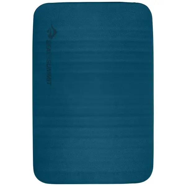 Килимок самонадувний Self Inflating Comfort Deluxe Mat від Sea To Summit, Byron Blue, Double, 201 x 132 х 10см (STS ASM2065-01221607) - Robinzon.ua
