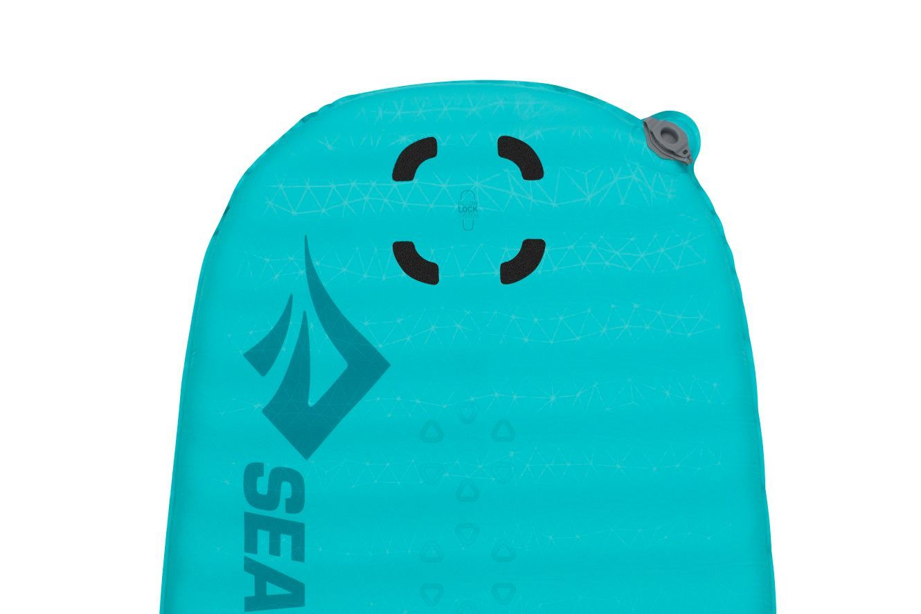 Самонадувний жіночий килимок Sea to Summit Comfort Light Mat, 170х53х5см, Aegean (STS AMSICLWR) - 5 - Robinzon.ua