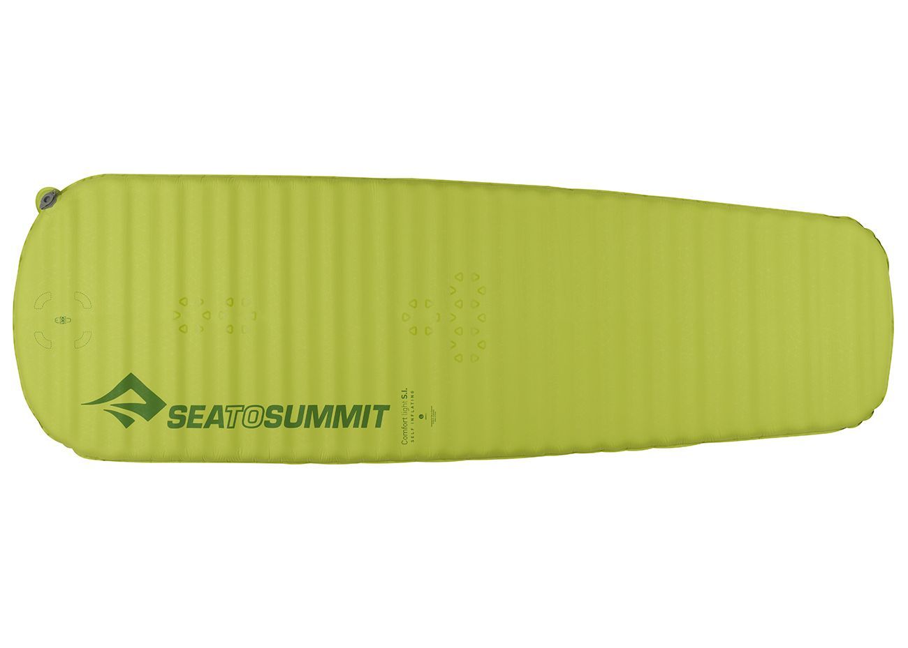 Самонадувающийся коврик Sea to Summit Comfort Light Mat, 198х64х5см, Green (STS AMSICLL) - 4 - Robinzon.ua