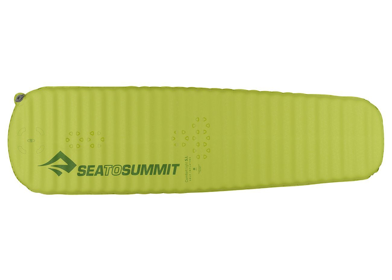 Самонадувний килимок Sea to Summit Comfort Light Mat, 183х51х5см, Green (STS AMSICLR) - 4 - Robinzon.ua