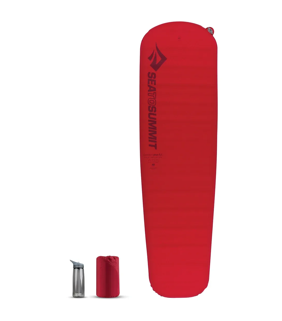 Коврик самонадувной Self Inflating Comfort Plus від Sea To Summit, Dark Red, Regular, 183 x 51 х 8см (STS ASM2067-01051908) - Robinzon.ua