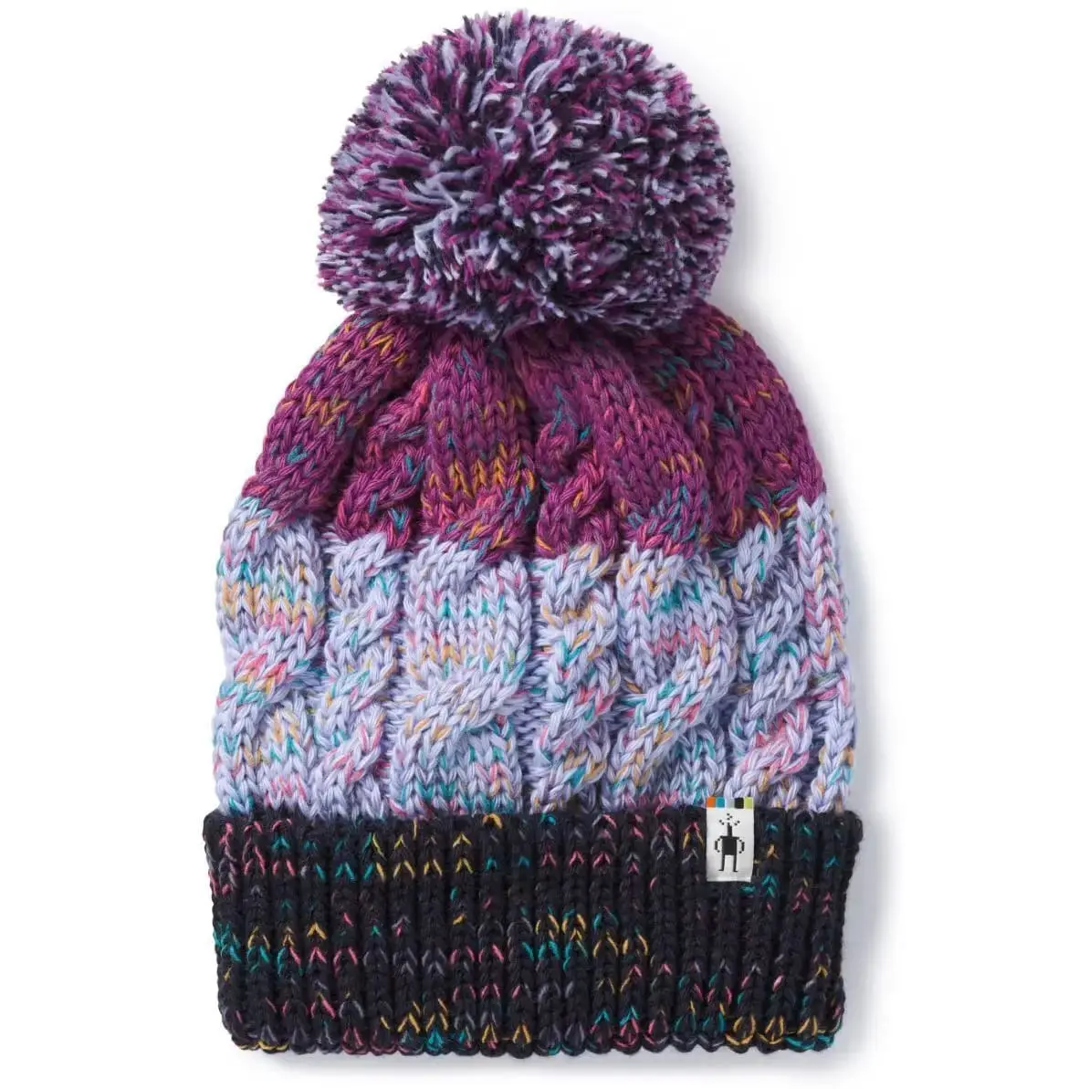 Шапка Smartwool Isto Retro Beanie, Purple Eclipse Heather (SW SW011500.G68) - Robinzon.ua