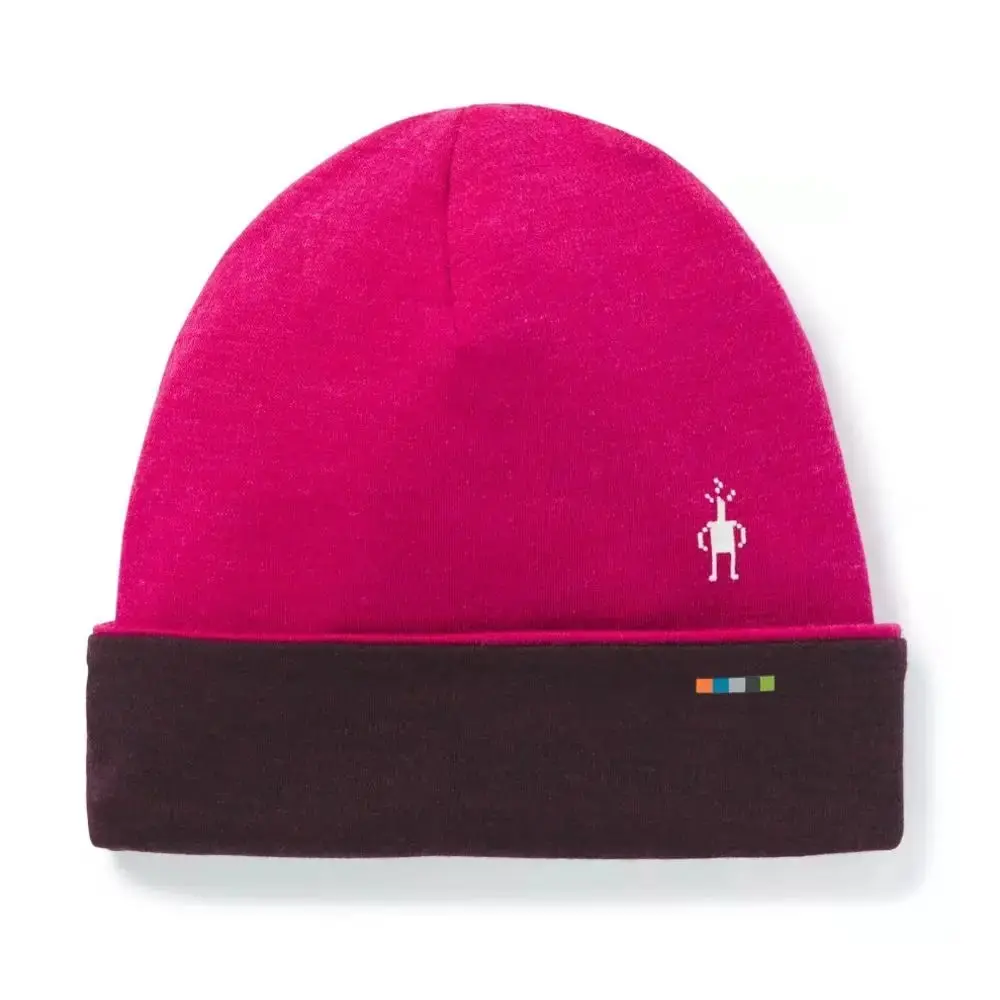 Шапка Smartwool NTS Mid 250 Cuffed Beanie, Very Berry Heather (SW SW956.E24-1FM) - Robinzon.ua