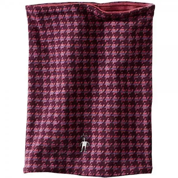 Шарф-труба Smartwool NTS Mid 250 Reversible Pattern Neck Gaiter Aubergine Heather/Hibiscus Heather (SW SC913.768) - Robinzon.ua