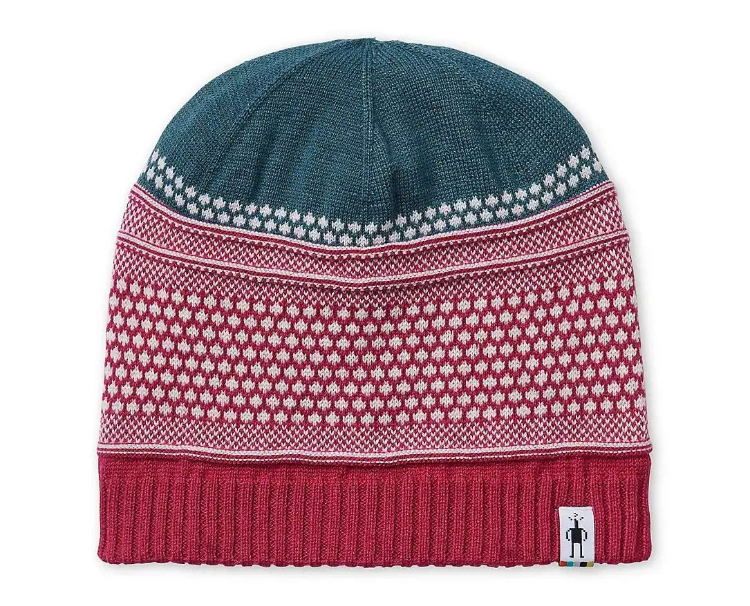 Шапка Smartwool Popcorn Cable Beanie, Prussian Blue (SW SW011469.D17) - Robinzon.ua