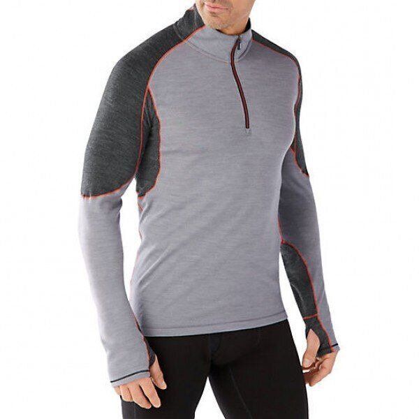 Термофутболка чоловіча Smartwool PhD Light 1/4 Zip Light Gray, р.XL (SW 14014.039-XL) - Robinzon.ua